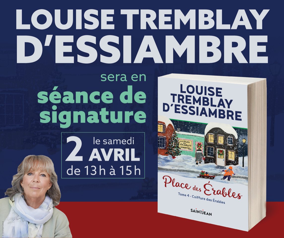Louise Tremblay D essiambre Nouveau A Paraitre Prochainement