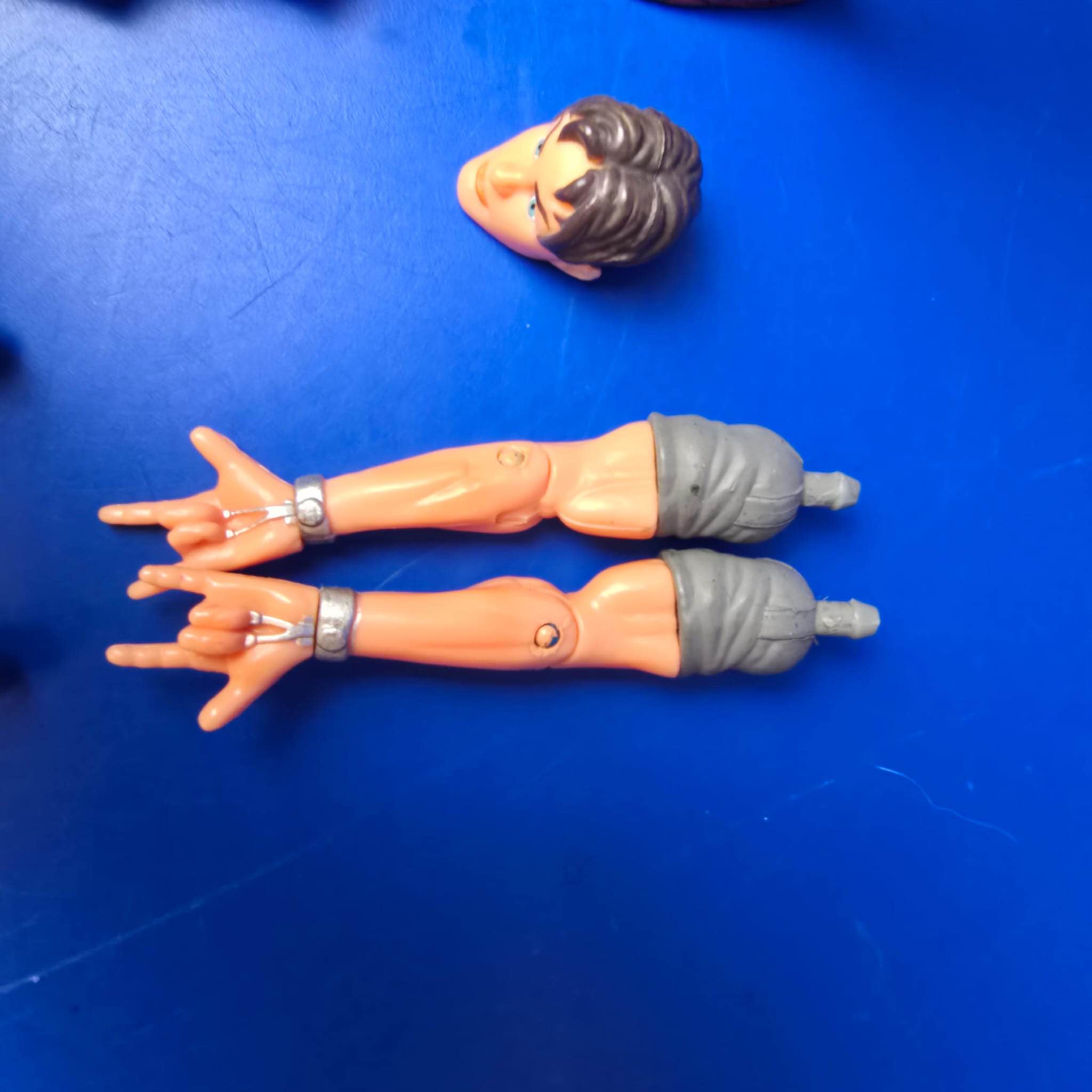 This is a Toy Biz Marvel Spider-Man Classics Secret Identity