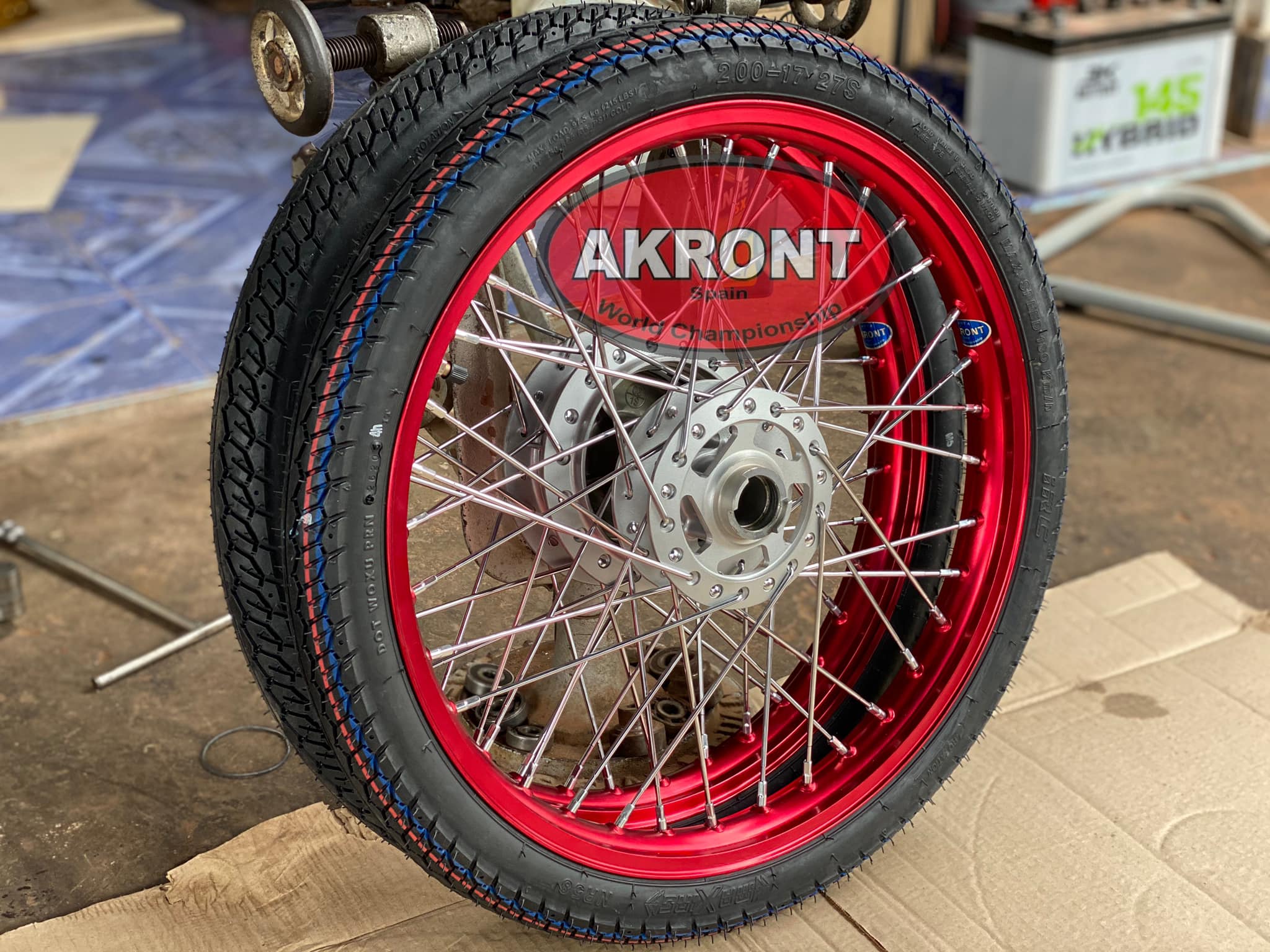 วงล้อ AKRONT - ☢️ล้อแดงอาก้อน #ตอกโคต #ดุมเจาะแท้ยาซากิ... | Facebook