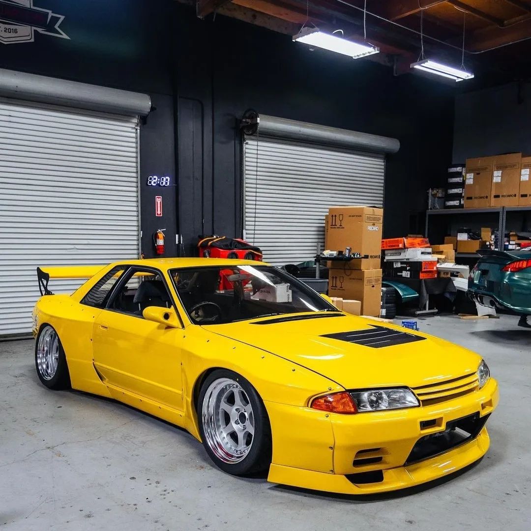 K's AutoHauz - @throtl Nissan R32 Skyline on WORK Meister... | Facebook
