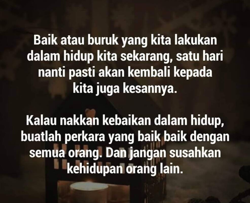 Jihad Pada Jalan Allah Fikir Perkara Yang Baik Cakap Perkara Yang Baik Lakukan Perkara Yang Baik Dan Jaga Hati Supaya Bersangka Baik Insya Allah Kita Dapat Pun Semua Yang Baik Baik