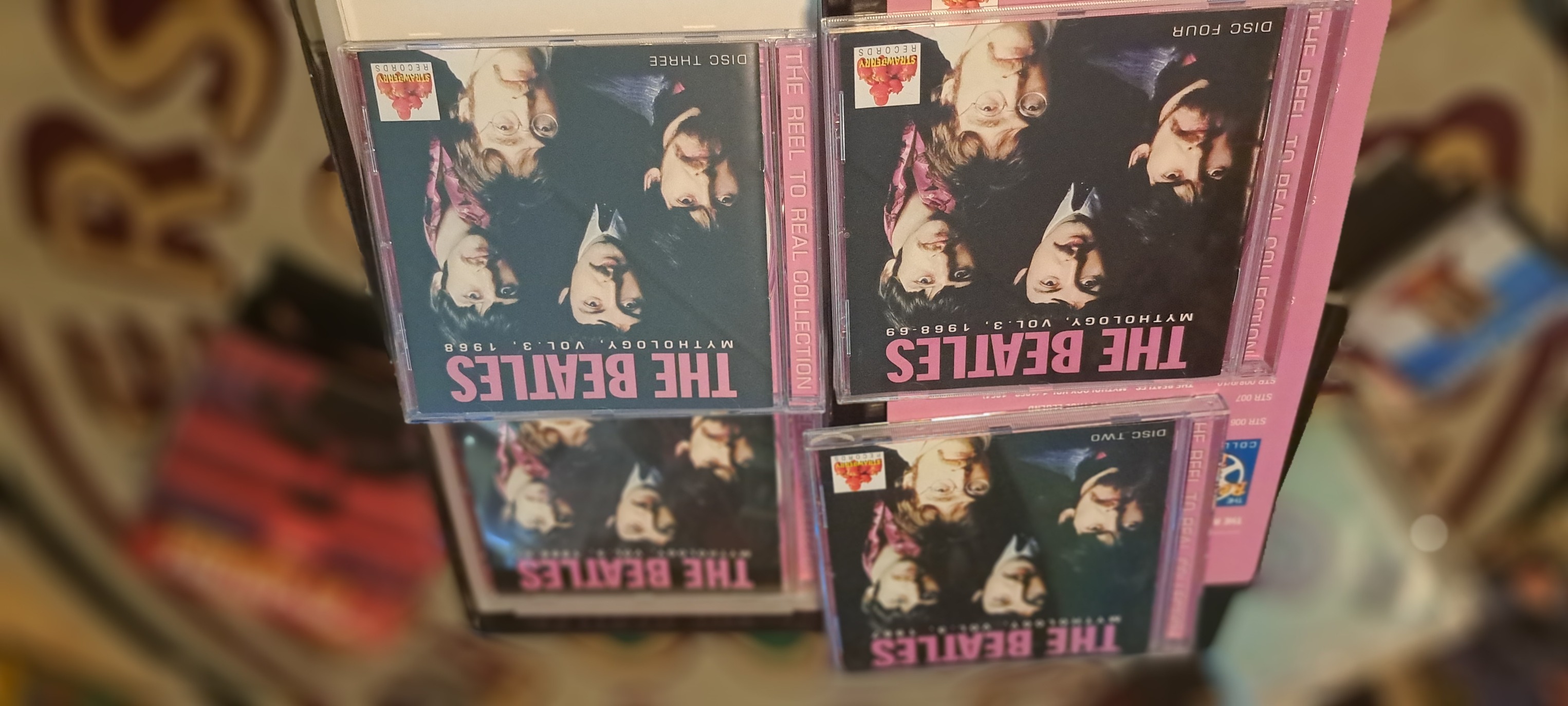 Beatles Anthology 3 box sets with 11 CDs and booklets