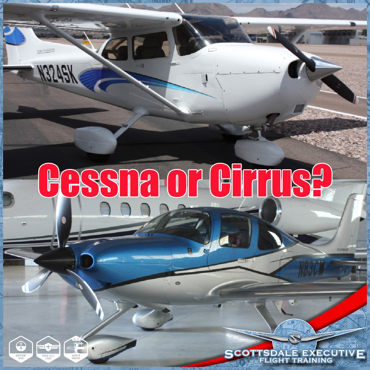 Our FLEET of... - Scottsdale Executive Flight Training | Facebook