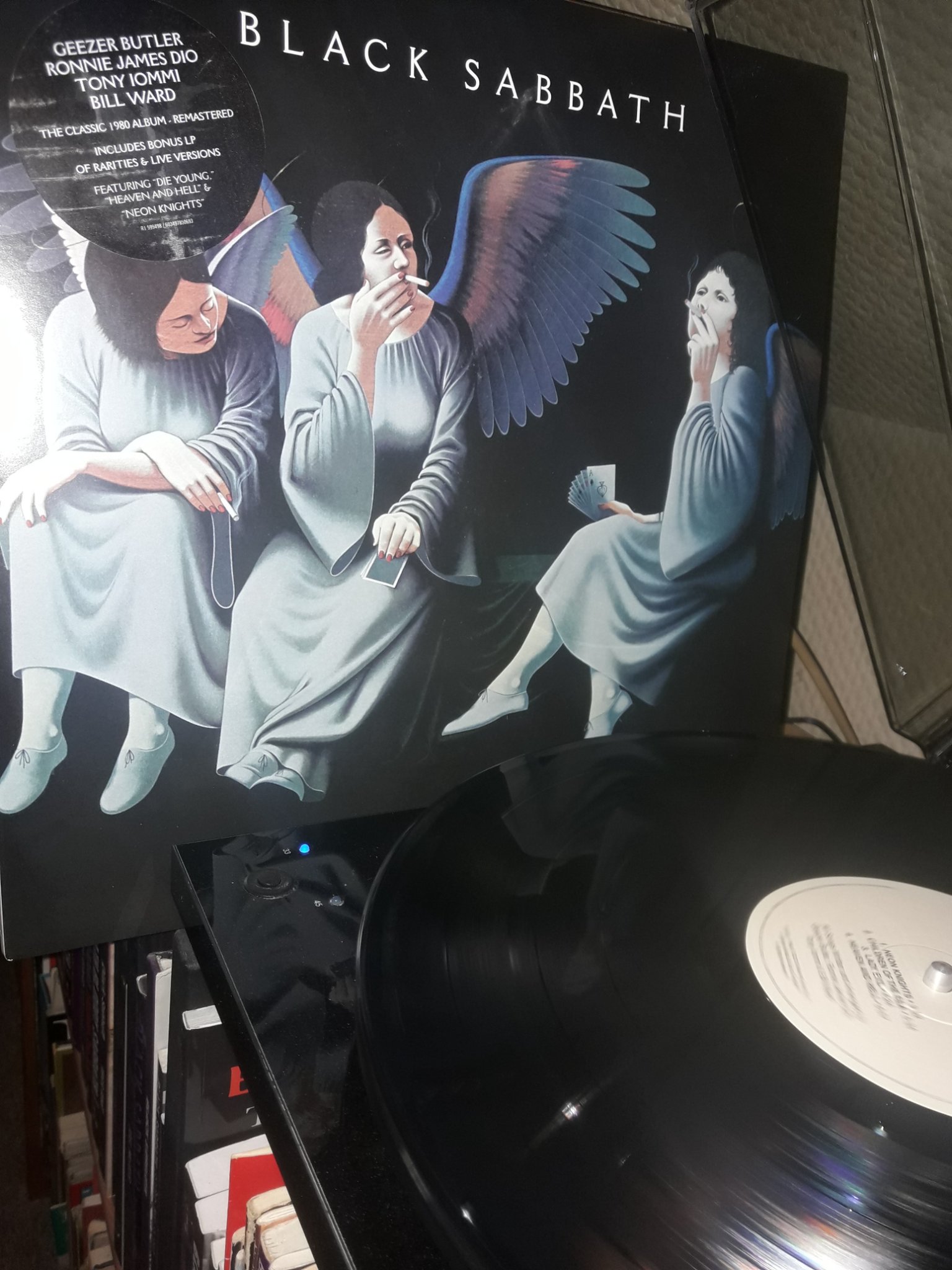 Black Sabbath Heaven and Hell boxed set on vinyl