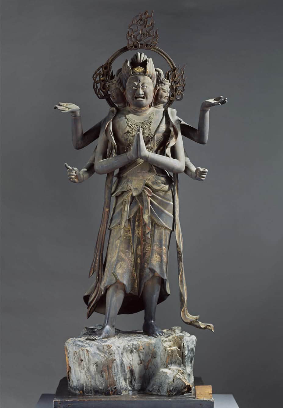 天平時代の伐折羅＝バサラ大将は、 こんなにカラフルだった❣ ご存じ
