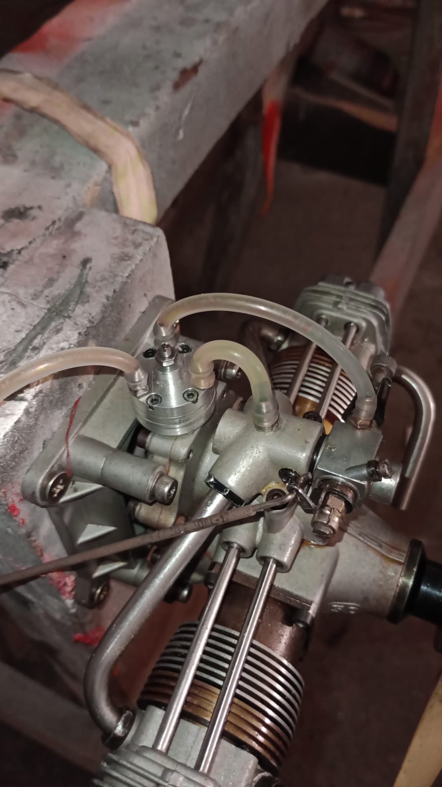 OS Gemini FT 120 Flat Twin 4 Stroke Engine Information