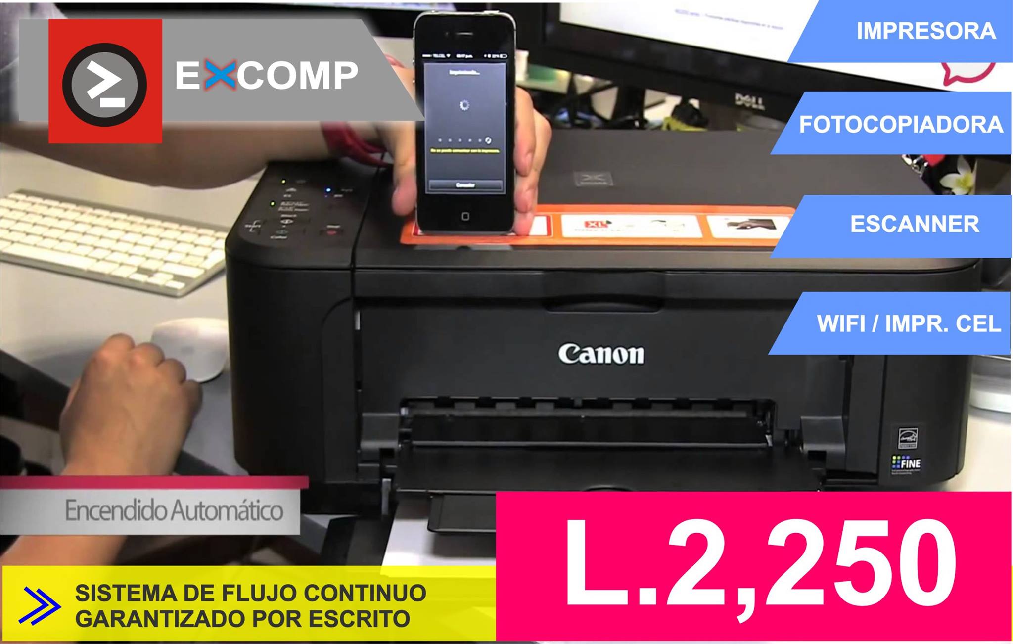Excomp - CANON MG3610 libérate de los cables! esta potente impresora y ...