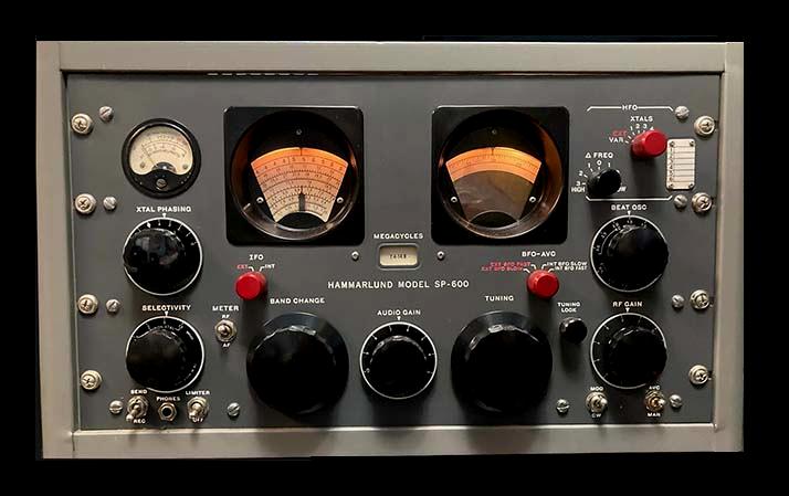 Hammarlund model SP-600 Communications Receiver. New York, U.S.A.