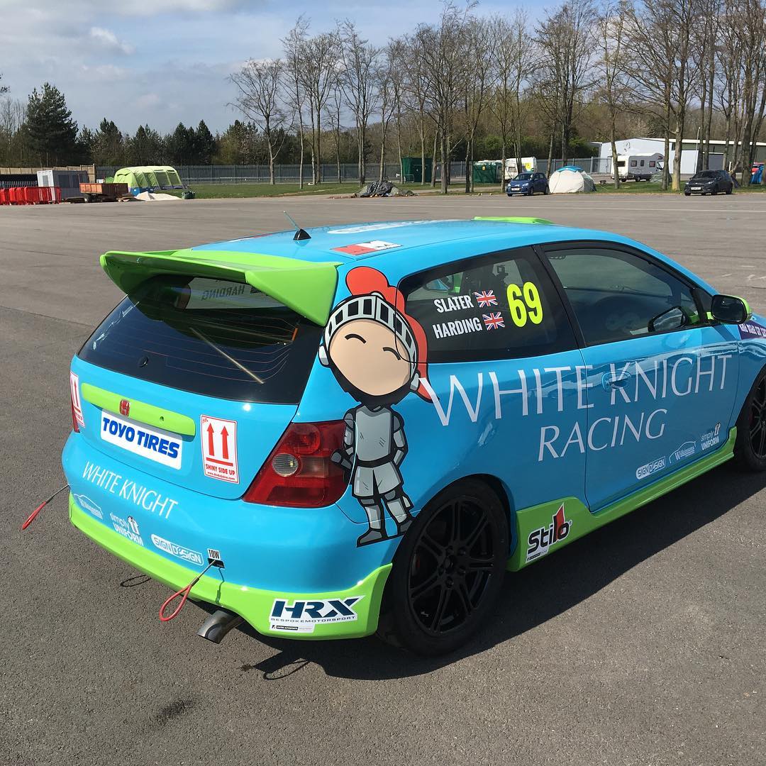 Here is our Honda Civic Type R EP3... - White Knight Racing