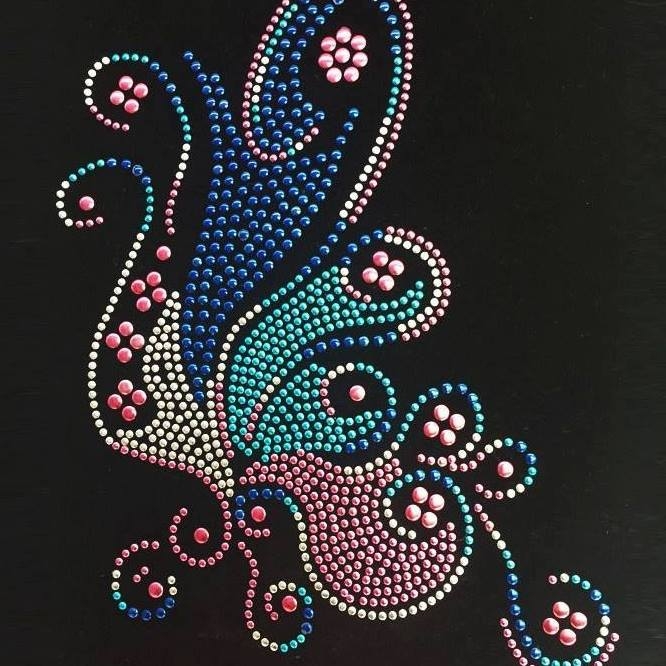 Custom rhinestone transfers for cheer bows Made for cheer uniforms ...
