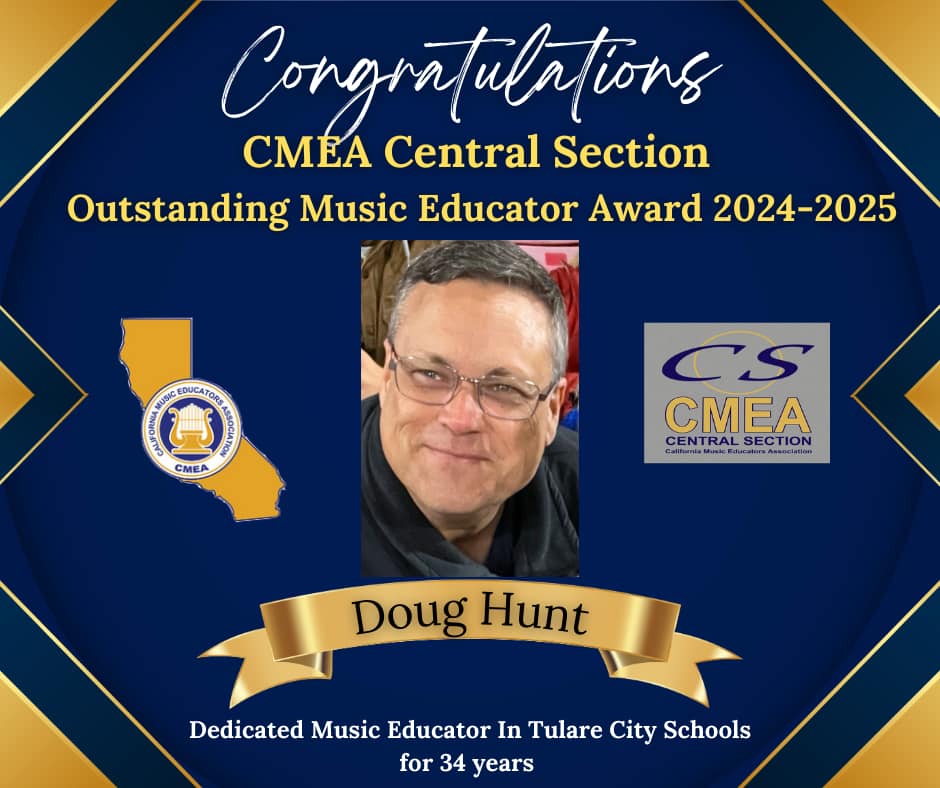 CMEA Central Section | Congratulations to Doug Hunt, CMEA Central ...