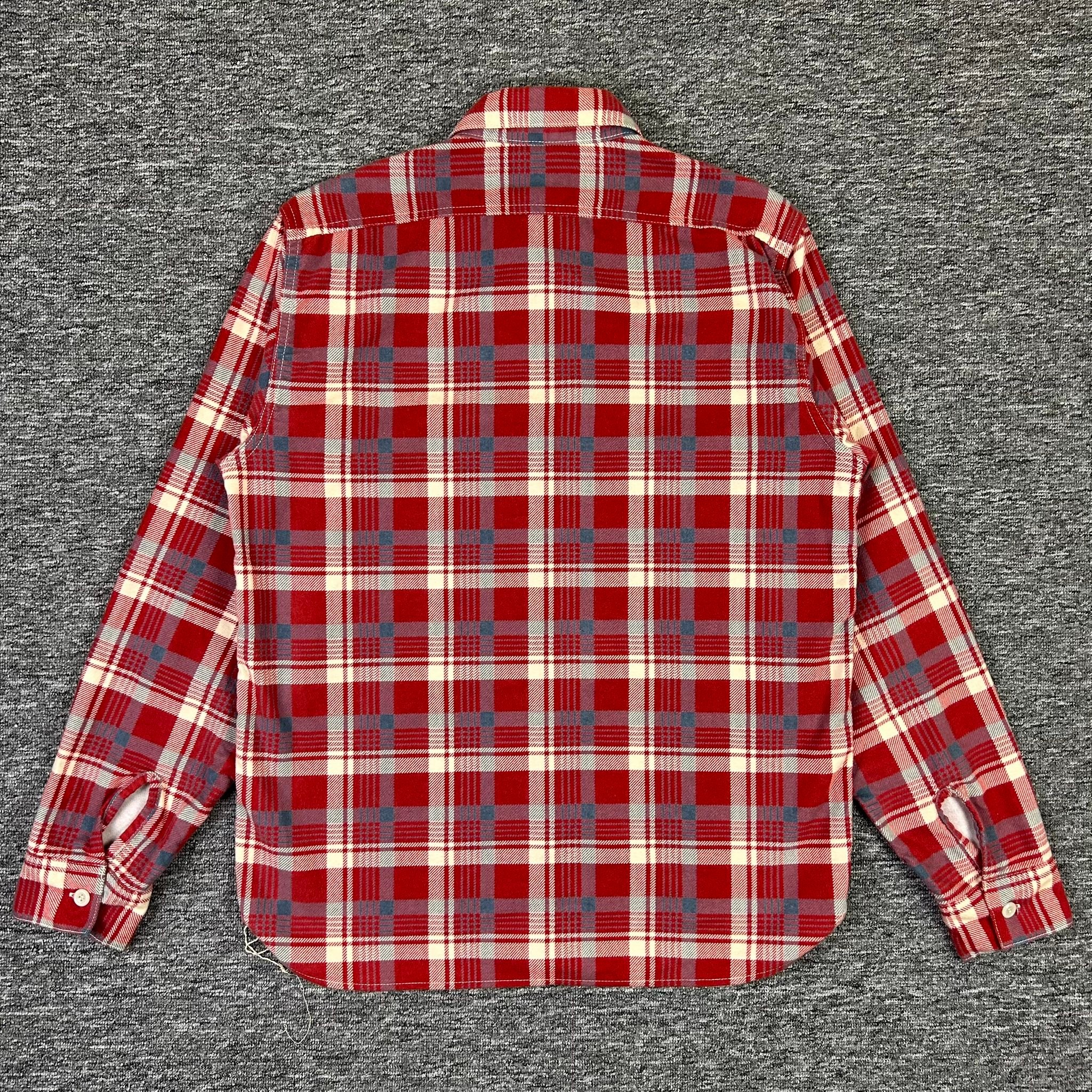 The Real McCoy's – Joe McCoy – 8 Hour Union Print Flannel Shirt