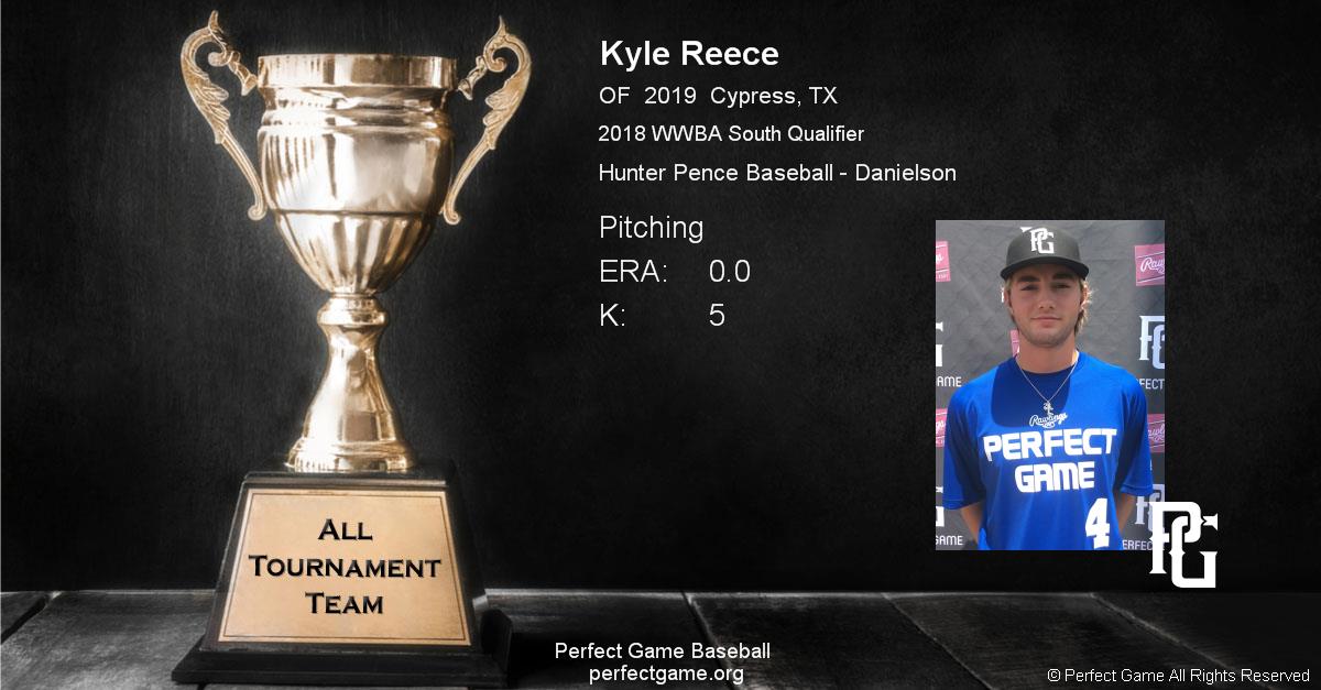Kyle Reece Baseball Recruit