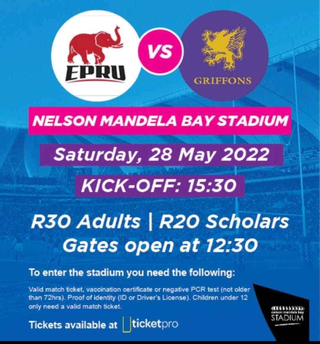 Next EP Rugby Match... - Eastern Province Rugby Union