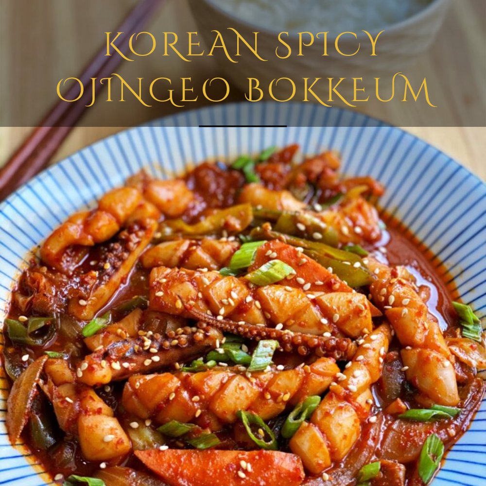 CHANG SHEN One Stop Food Service - Ojingeo Bokkeum (Korean Spicy Stir ...