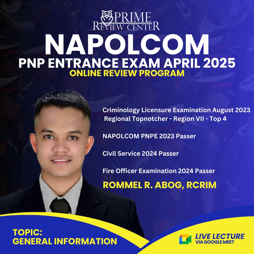 CSE and NAPOLCOM 2025 free review | Facebook