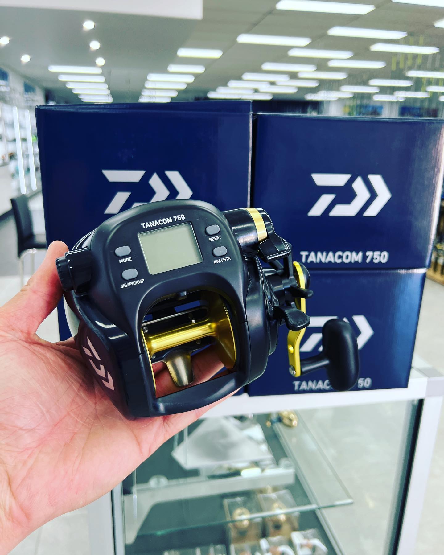 daiwa 750 electric reel QR750 QR Ultralight Spinning offering stable performance and consistent quality DAIWA TANACOM 750 Electric Fishing