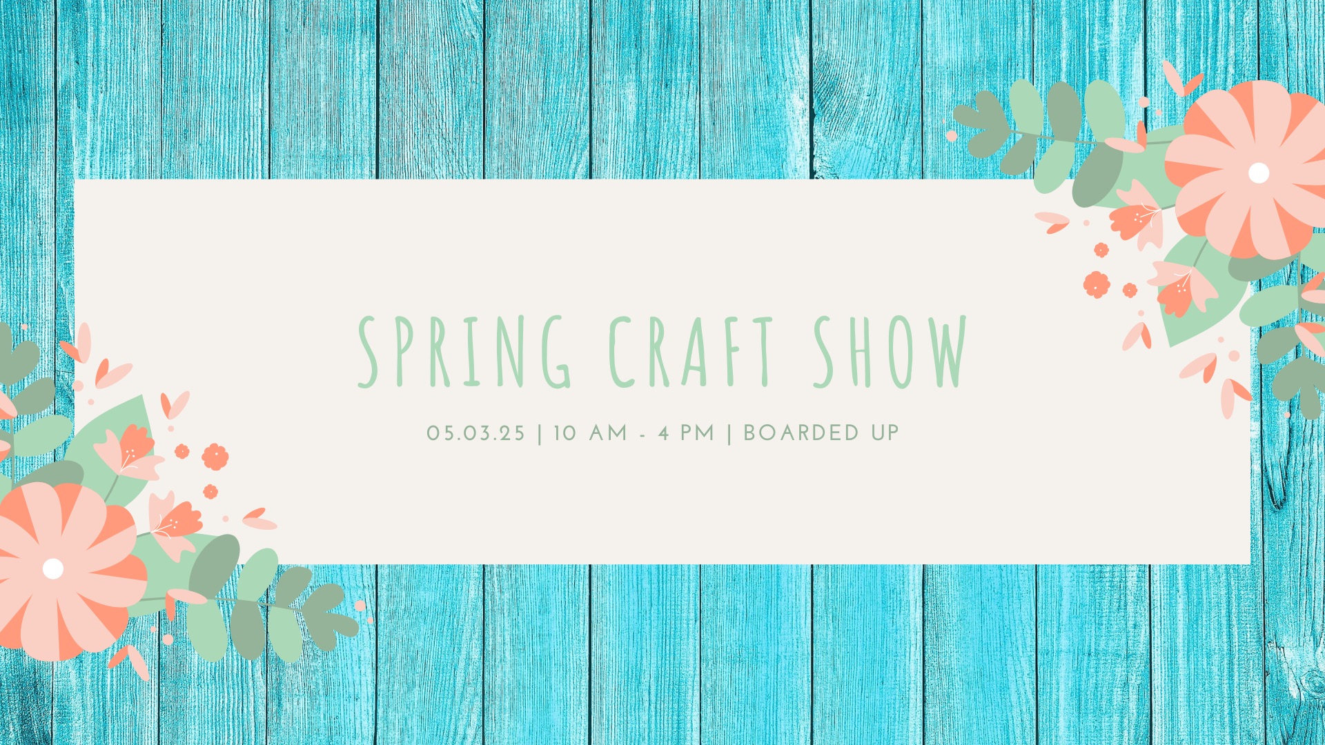 Third Annual Spring Craft Show