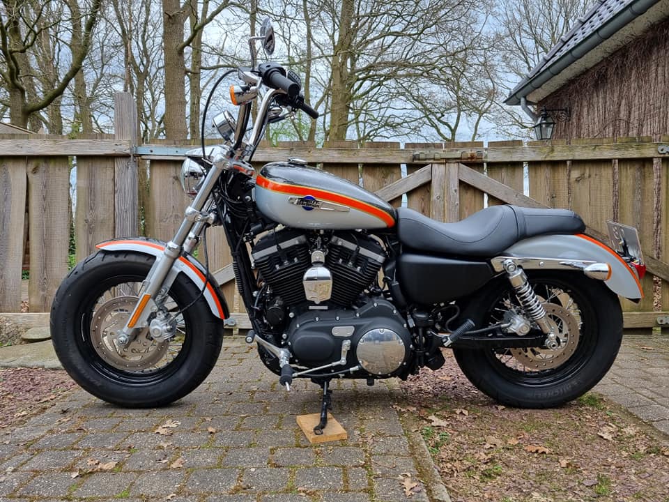 Check out this rare gem of a 1987 Harley-Davidson Sportster
