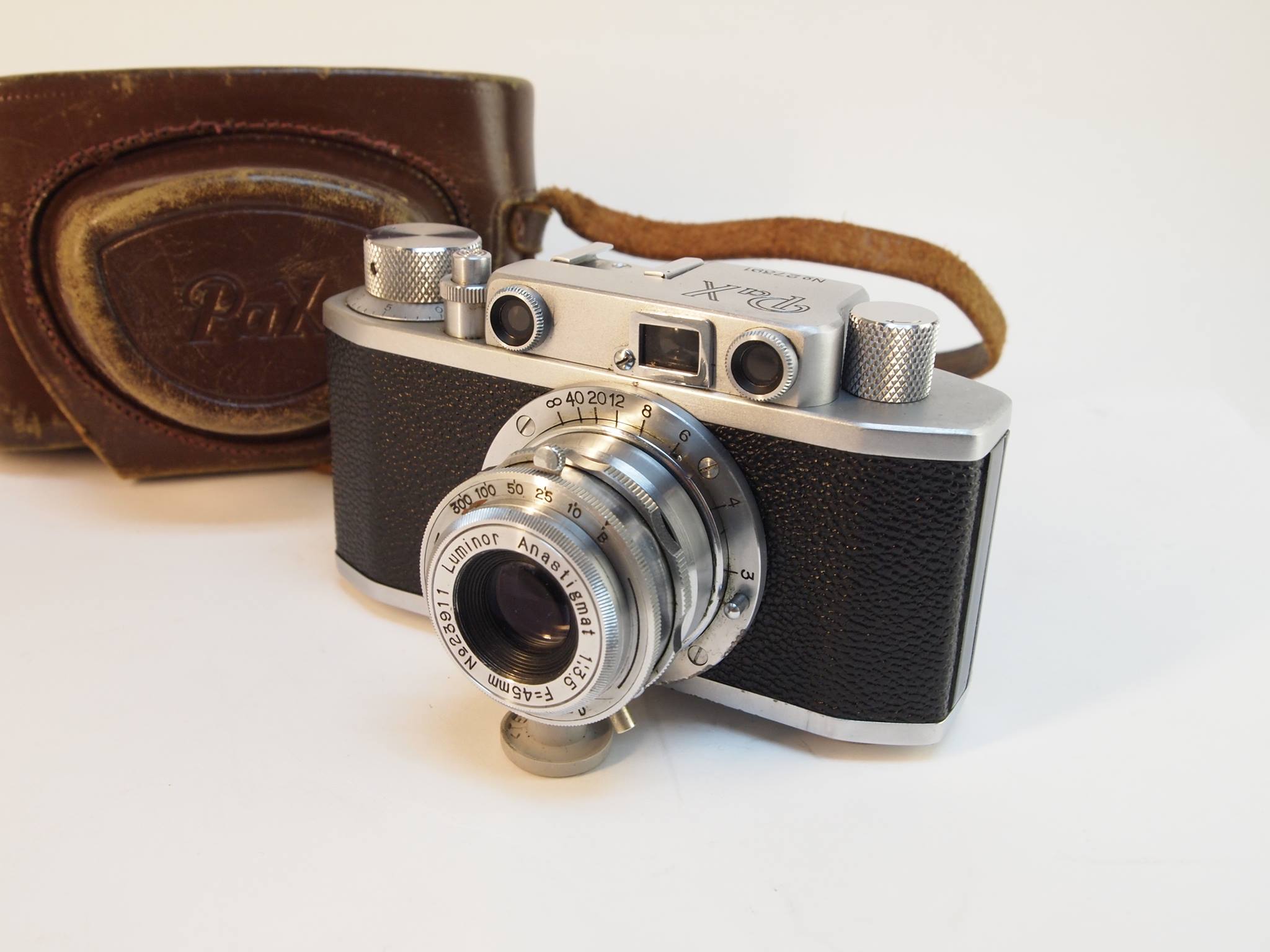 Another Leica-like japanese camera: Leotax! Very high quality.