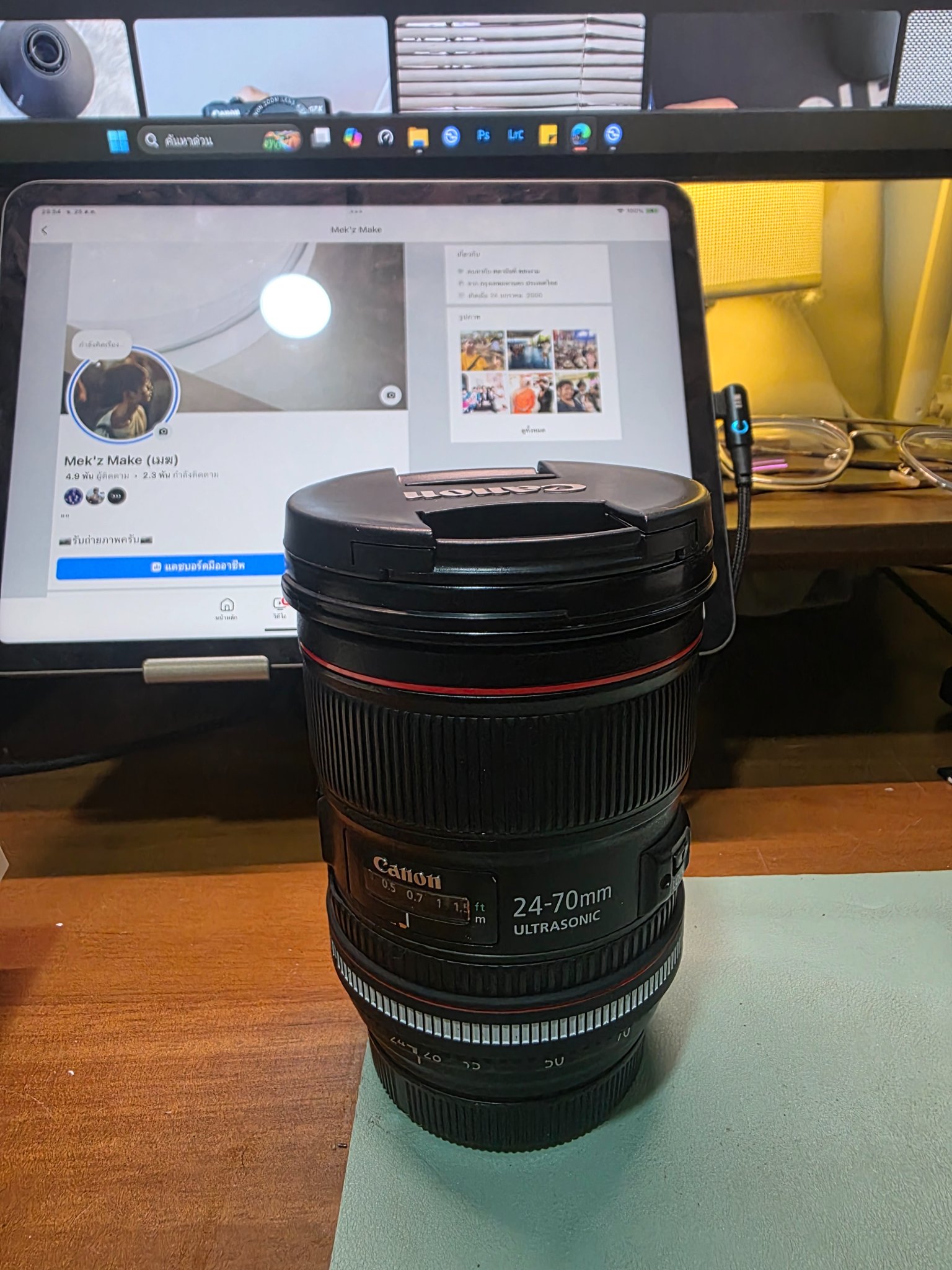 Obiettivo Canon EF 24-70mm F/2.8L USM – Zoom Professionale Usato Per Canon DSLR