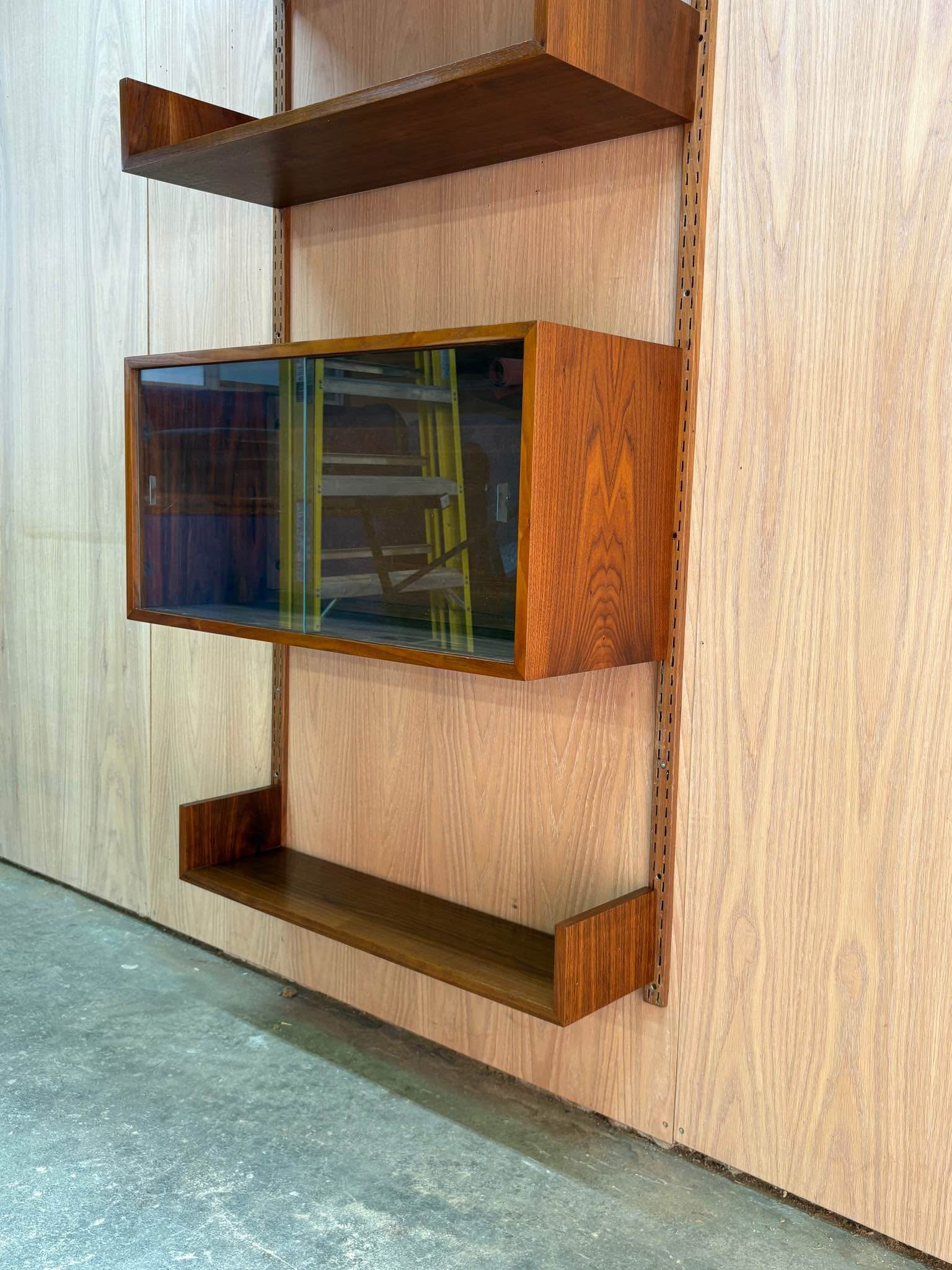 1960s Walnut Modular Bookcase made in Canada by REFF - Bookcases ...