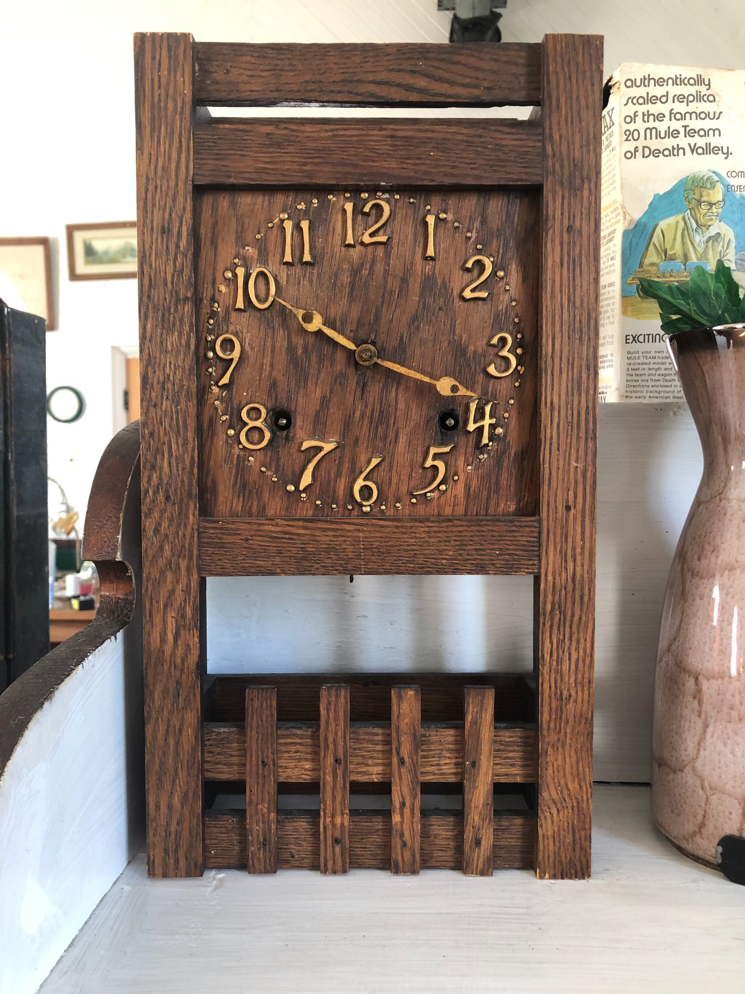 Vintage Peter Max clock from 1970s Malvern Hills pool auctioned