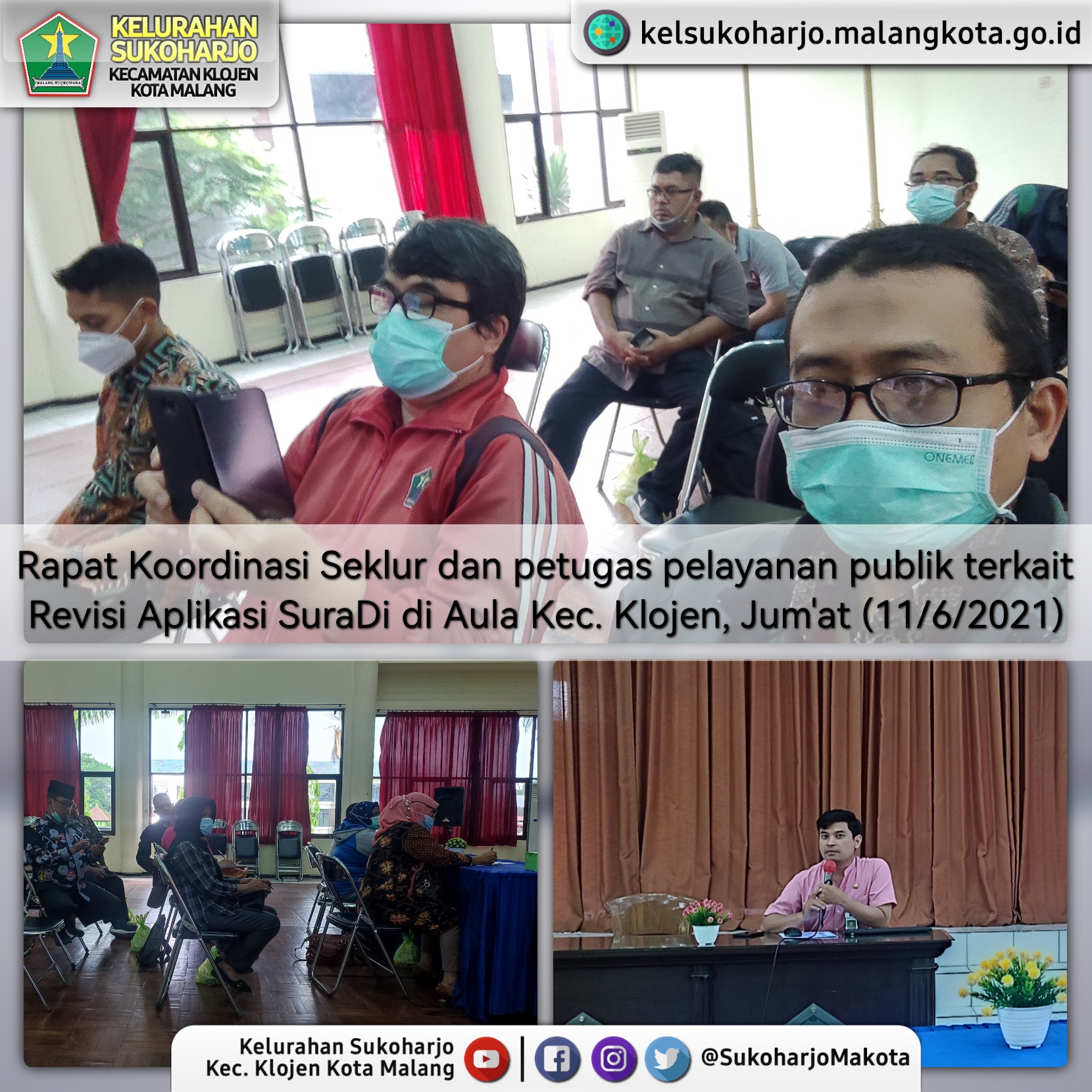 #Dulurs,... - Kelurahan Sukoharjo Kec. Klojen Kota Malang