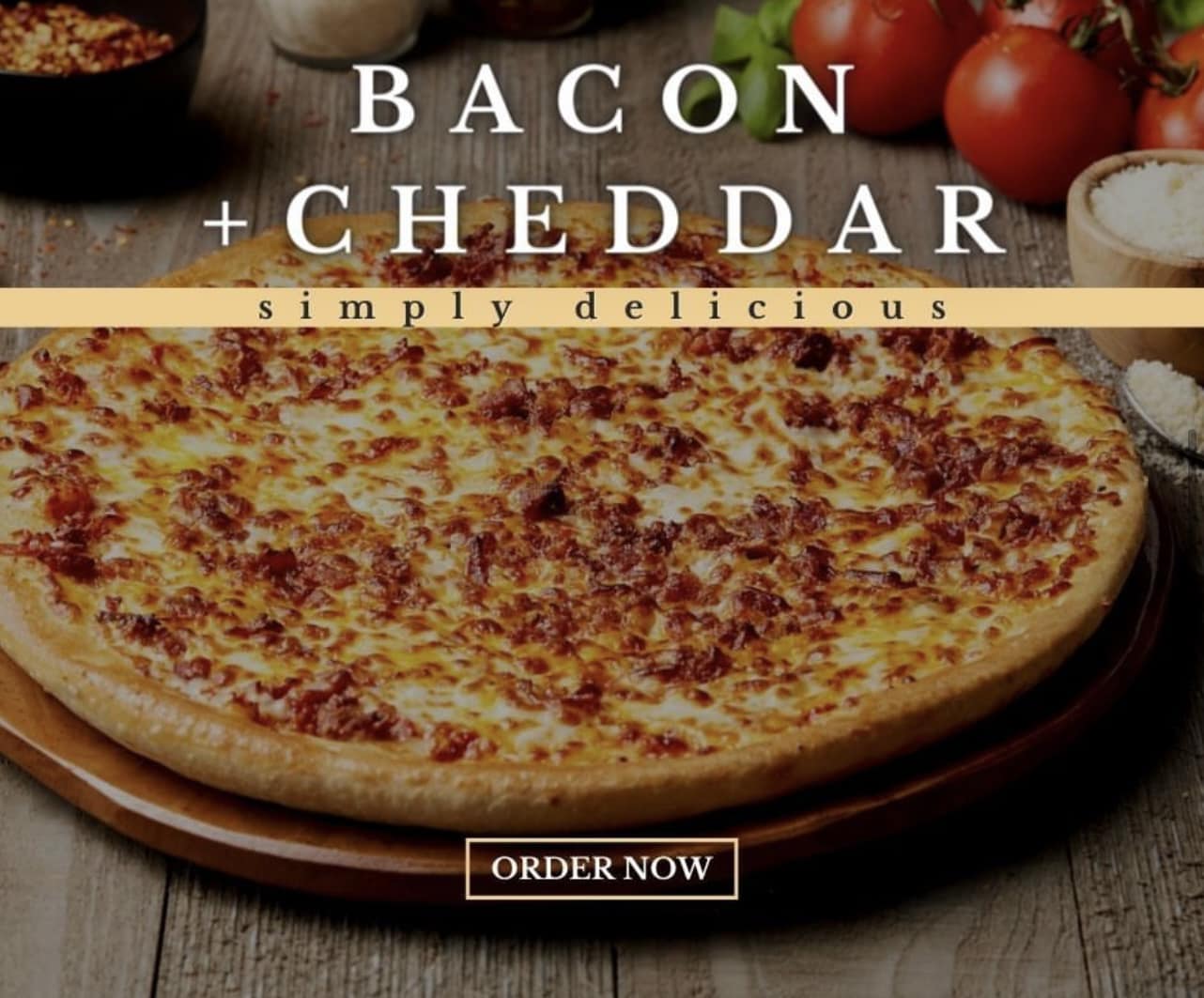 Our 🥓 bacon and 🧀 cheddar... - Simple Simons Pizza of Vian