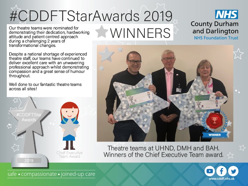 County - Well done to the winners of the Chief Executive Team # ...