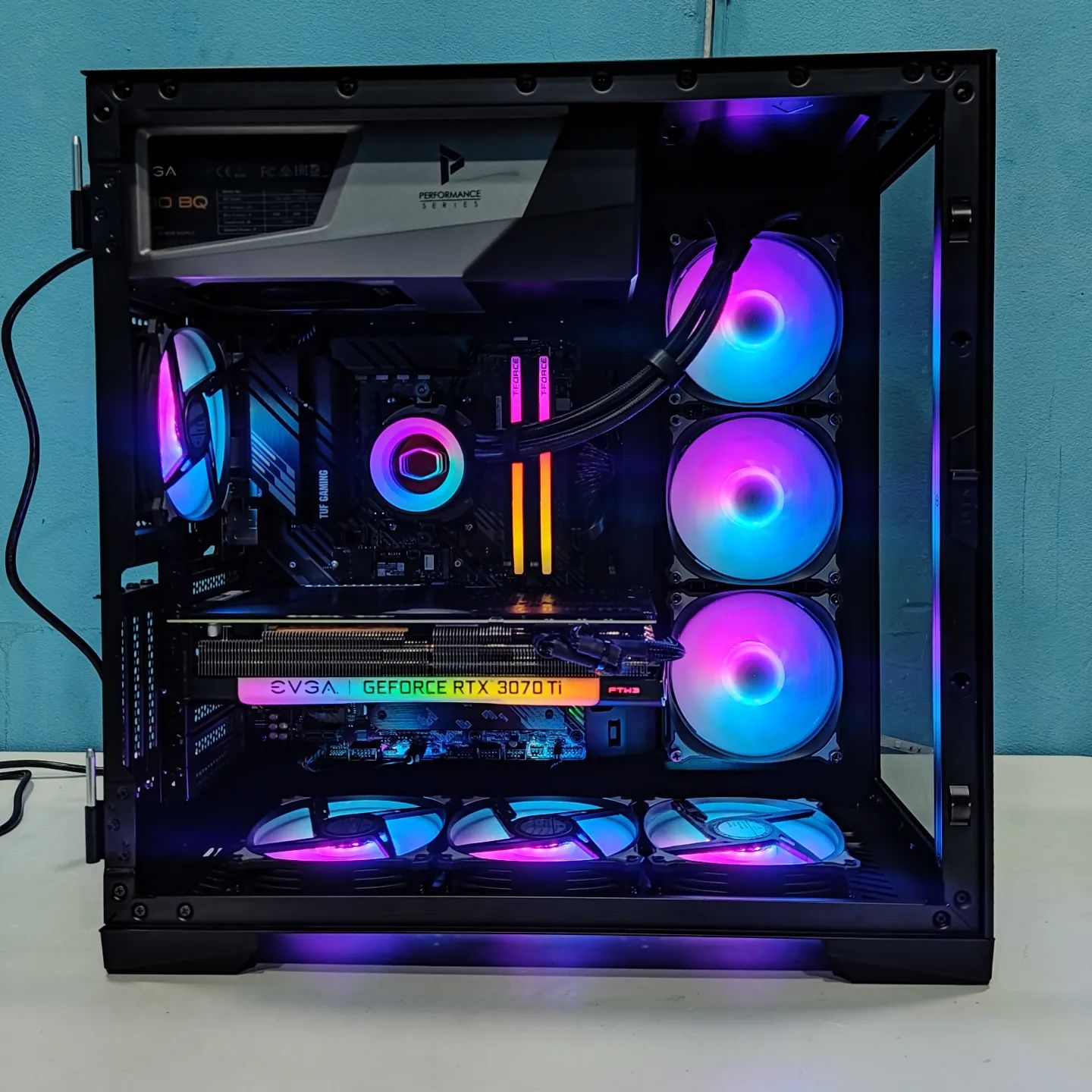 CUSTOM GAMING PC: RYZEN 7 3700X AND RTX 3070TI 8GB BULD DONE FOR 