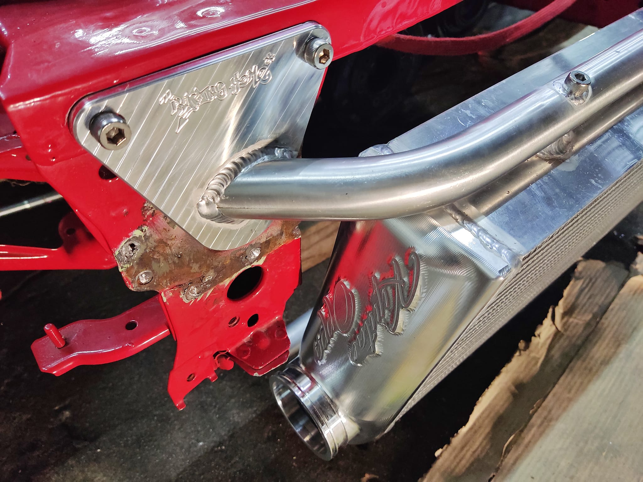 rx7 ฝาข้างอินเตอร์ Racing Home ติดตั้ง... - resemble welding