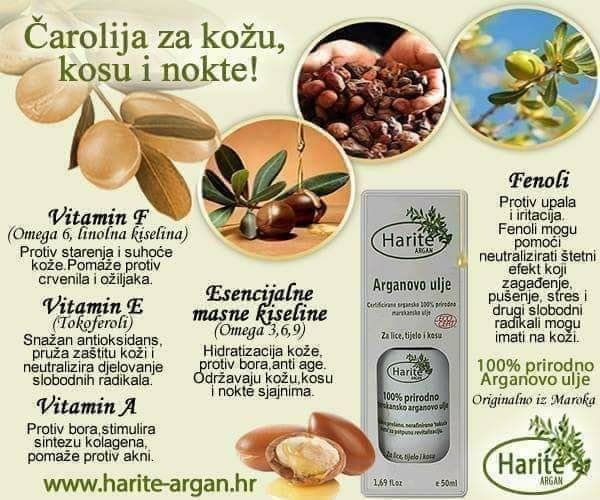 Harite Argan - 100% prirodno arganovo ulje je rijedak i...