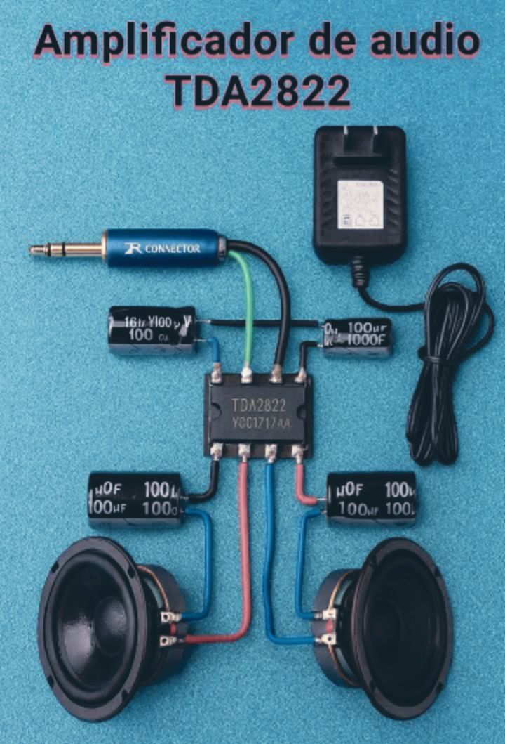 The TDA7388 is a 4-channel IC, meaning it can drive four speakers