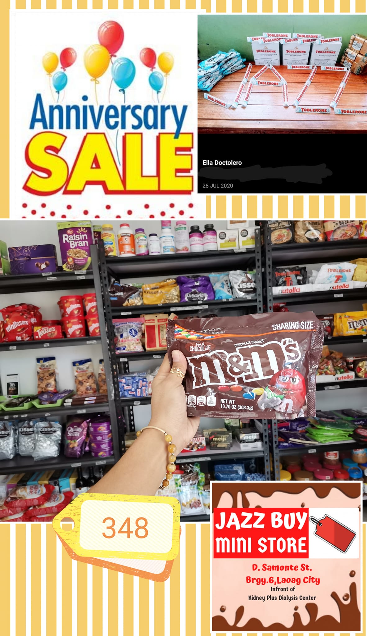 Jazz Buy - Crunch, M&M's, KL Raisins 🍫🍫 It's been a Year...