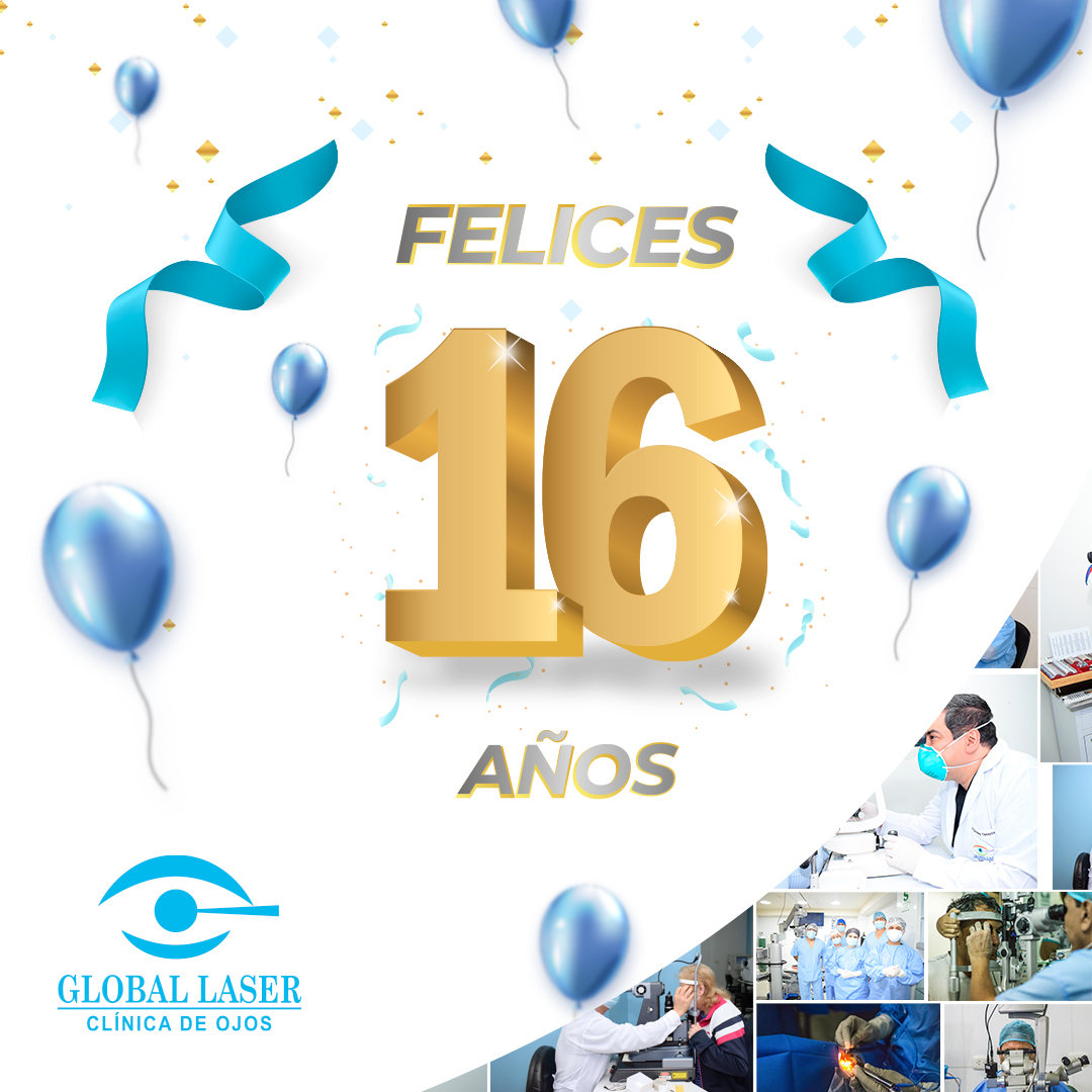 ¡Estamos de aniversario!... - Clínica de Ojos Global Laser