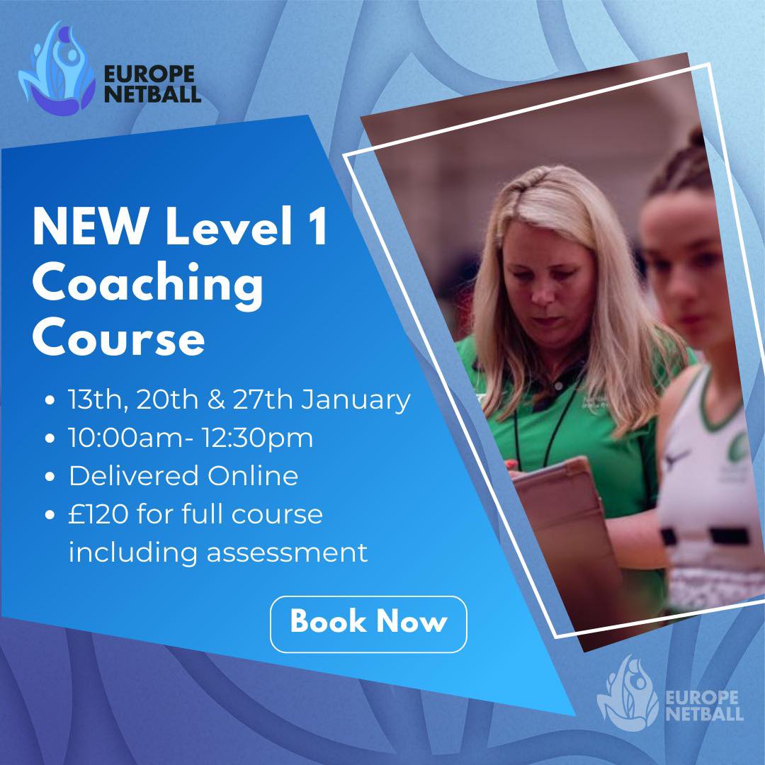 Europe Netball - 🆕 Level 1 Coaching Course Launched With...