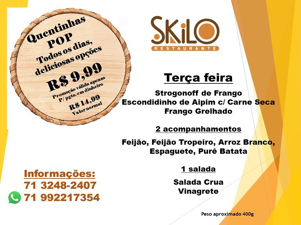 Restaurante Skilo | Salvador BA