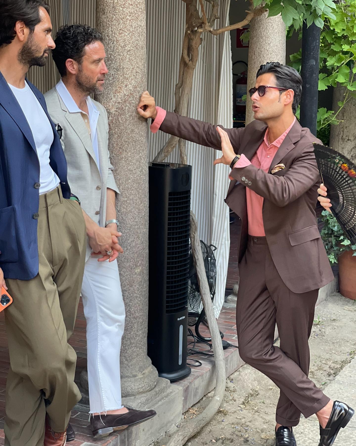 Miguel Herrán at the Venice Film Festival: in the first image