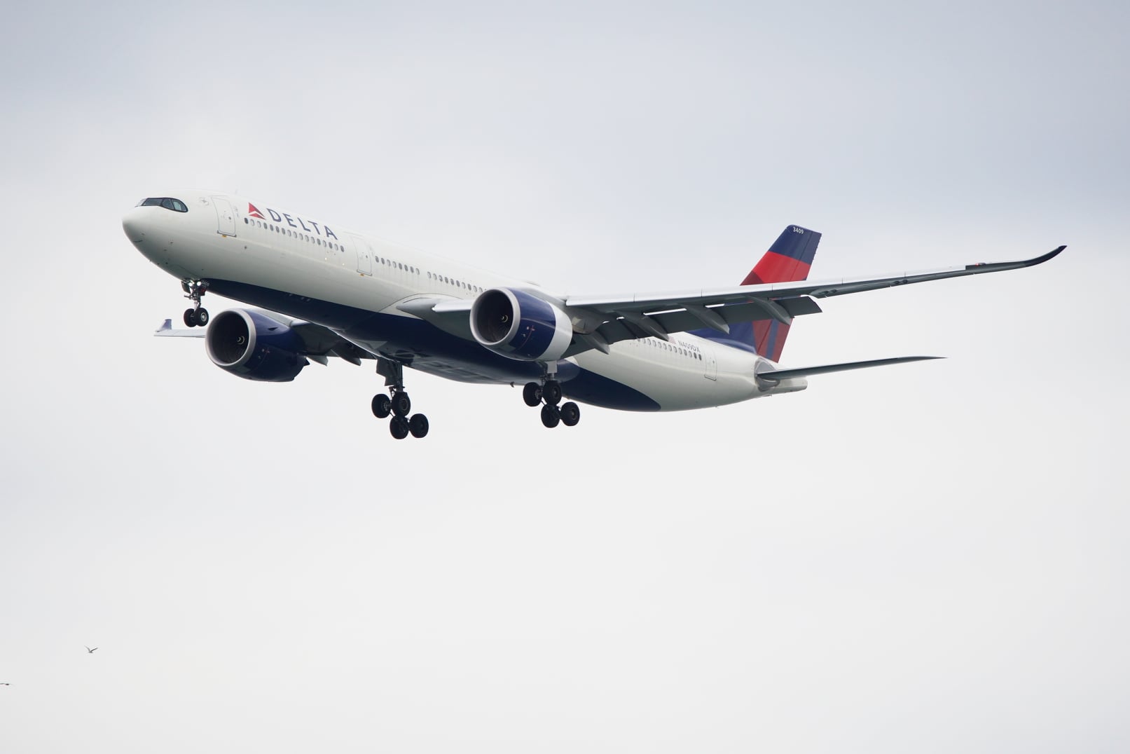 Delta Air Lines' A330-900neo (N411DX) with Team USA Livery is