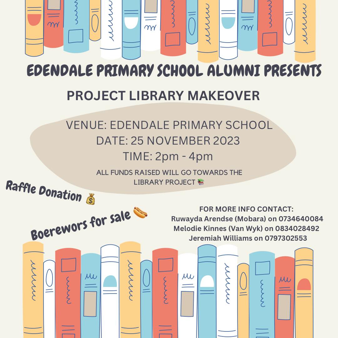 Boerewors for R30 Come and... - Edendale Primary School