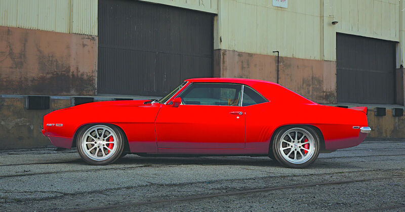 69 Camaro on Forgeline ZX3P Wheels