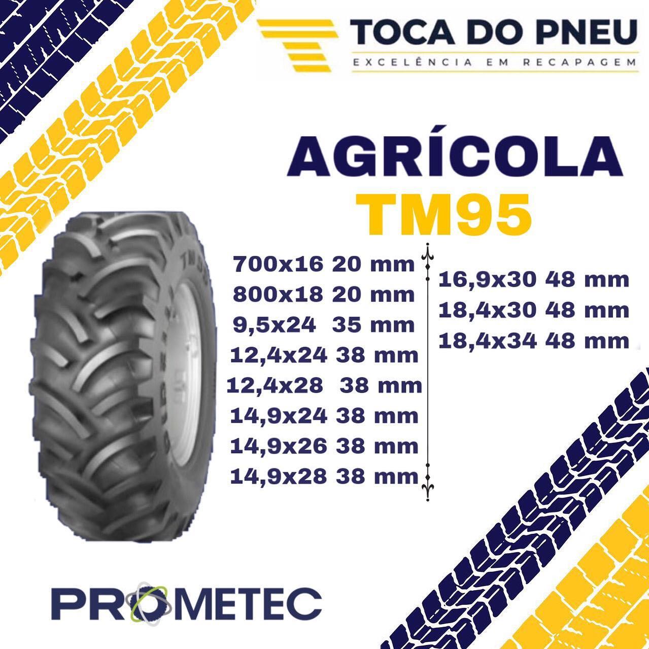 Toca do Pneu - O TM95 é um desenho que foi desenvolvido...