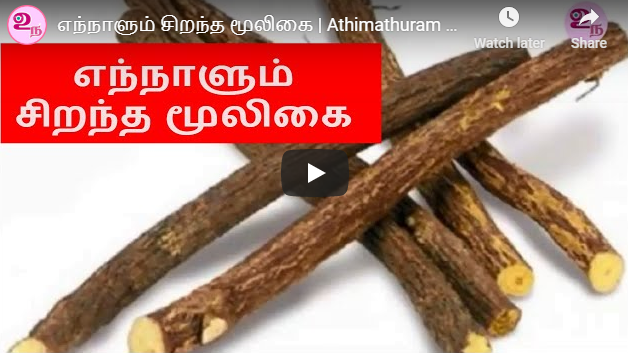 Health Food In Tamil எந ந ள ம ச றந த ம ல க Athimathuram Benefits Athimathuram Https Www Youtube Com Watch V Nvgijnov4nk Facebook