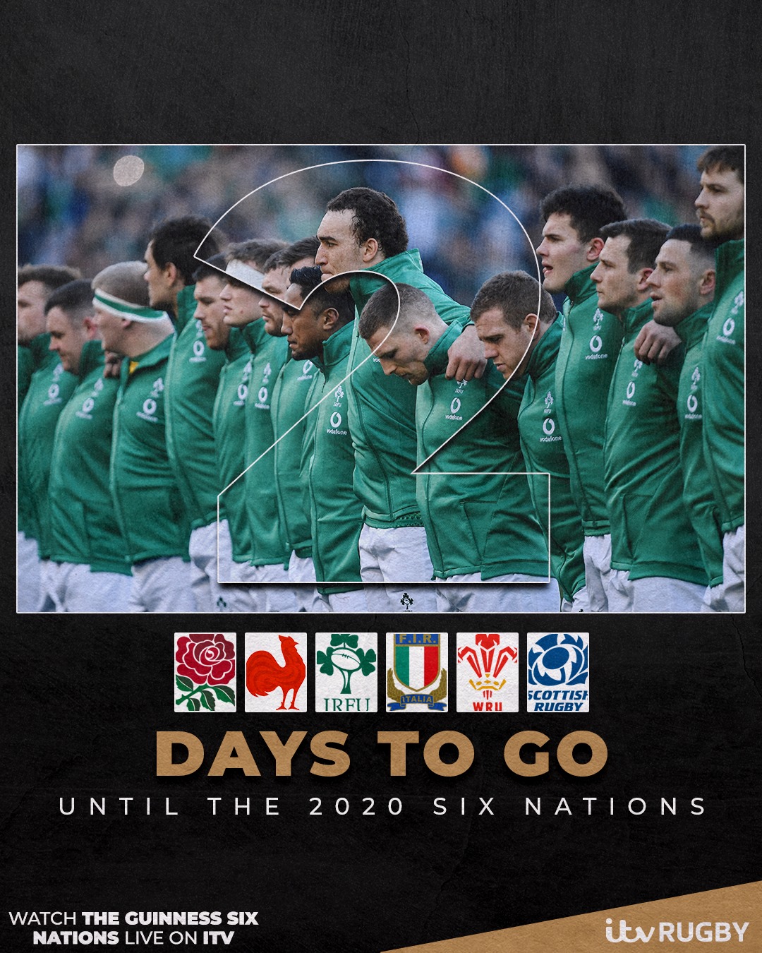 ITV Rugby - 🏴󠁧󠁢󠁥󠁮󠁧󠁿🇫🇷☘️ 2 DAYS TO GO 🇮🇹🏴󠁧󠁢󠁷󠁬󠁳󠁿🏴󠁧󠁢󠁳󠁣󠁴󠁿 You...
