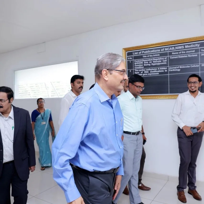 Dr. Vishwas Mehta IAS,... - NIMS Centre for Genomic Medicine