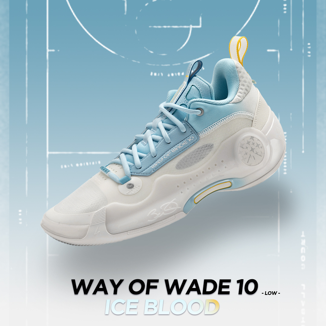 Introducing the Way of Wade 10 Low “Ice Blood” It's never too late