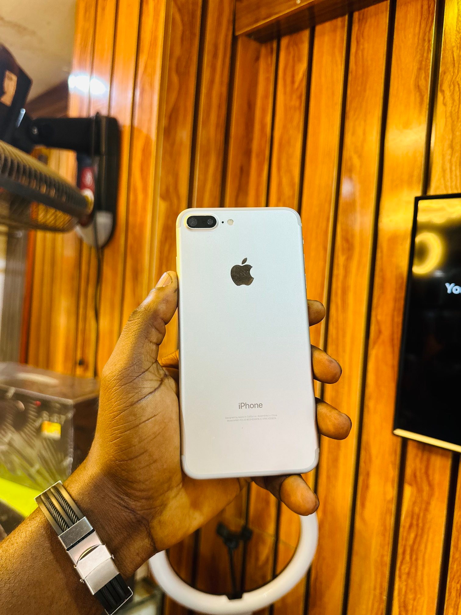 Mint iPhone7+ 128gb Touch ID working BH 97 Price-90k Location 