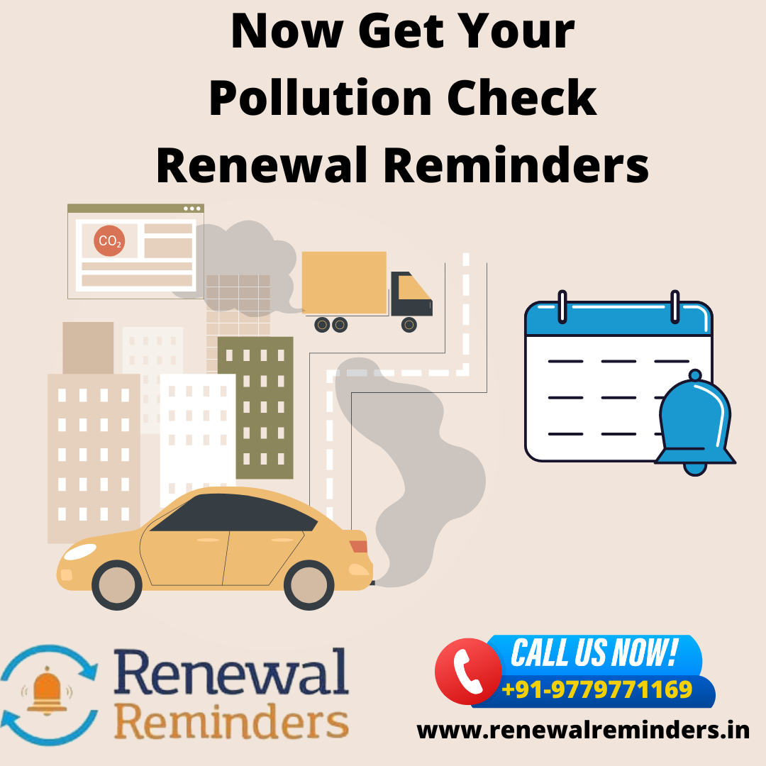 Now Get Your Pollution Check... - Renewals and Reminders | Facebook