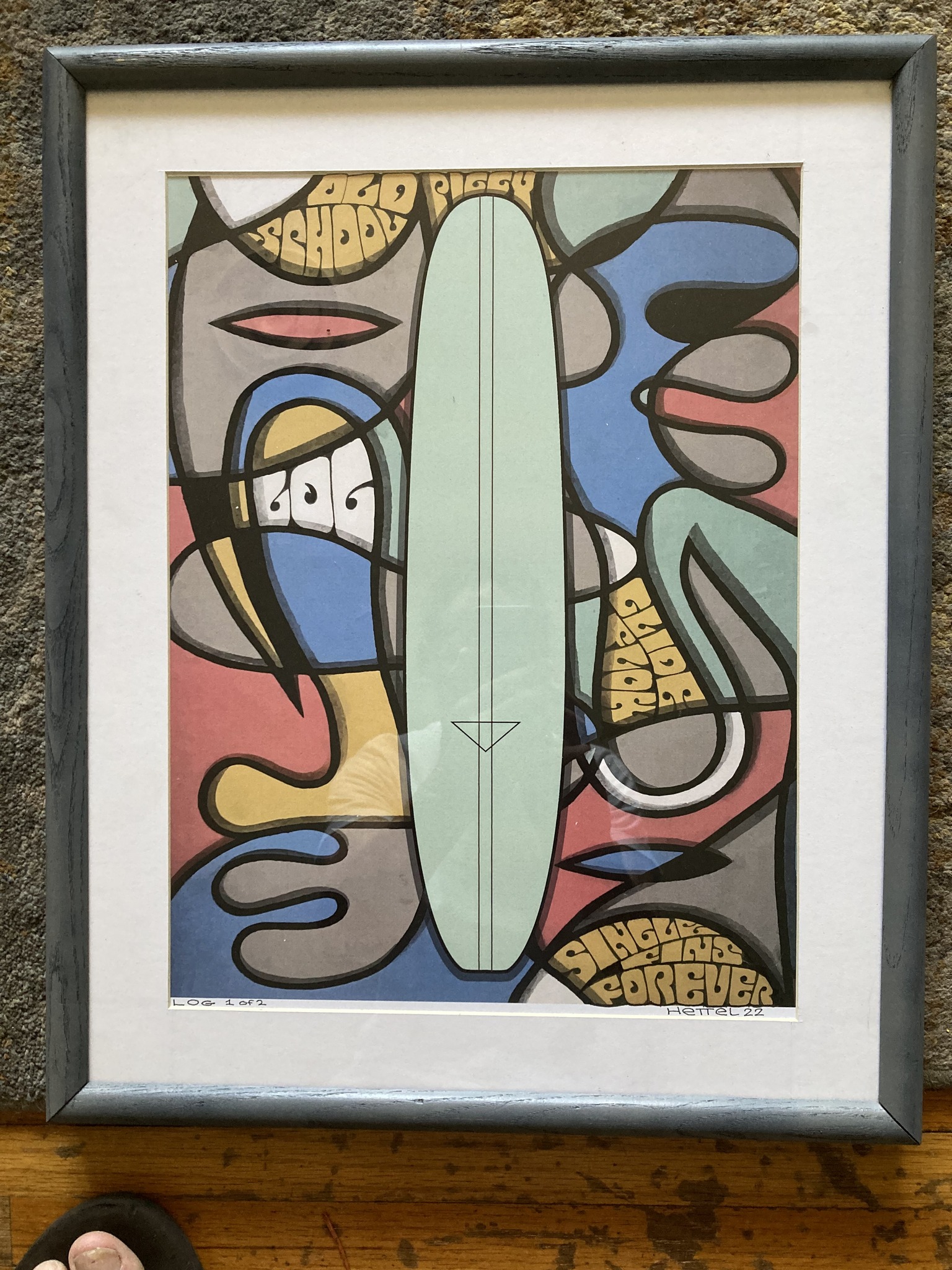 Surf artist shares vintage photos and poster